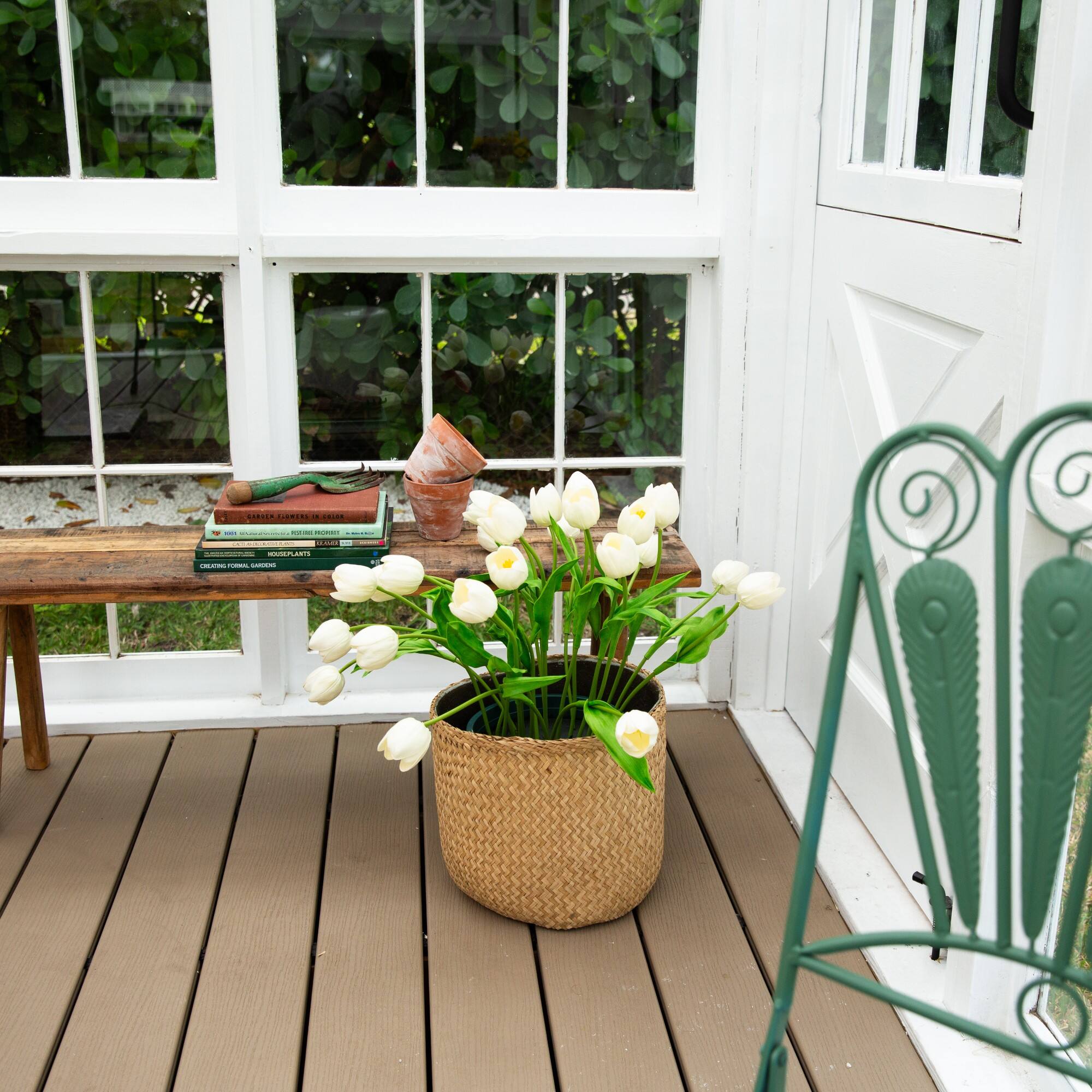 2ft. UV Resistant Artificial Tulip Plant (Indoor/Outdoor)